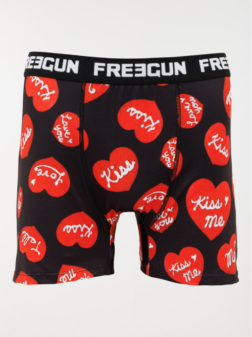 Boxer Freegun coeur love homme