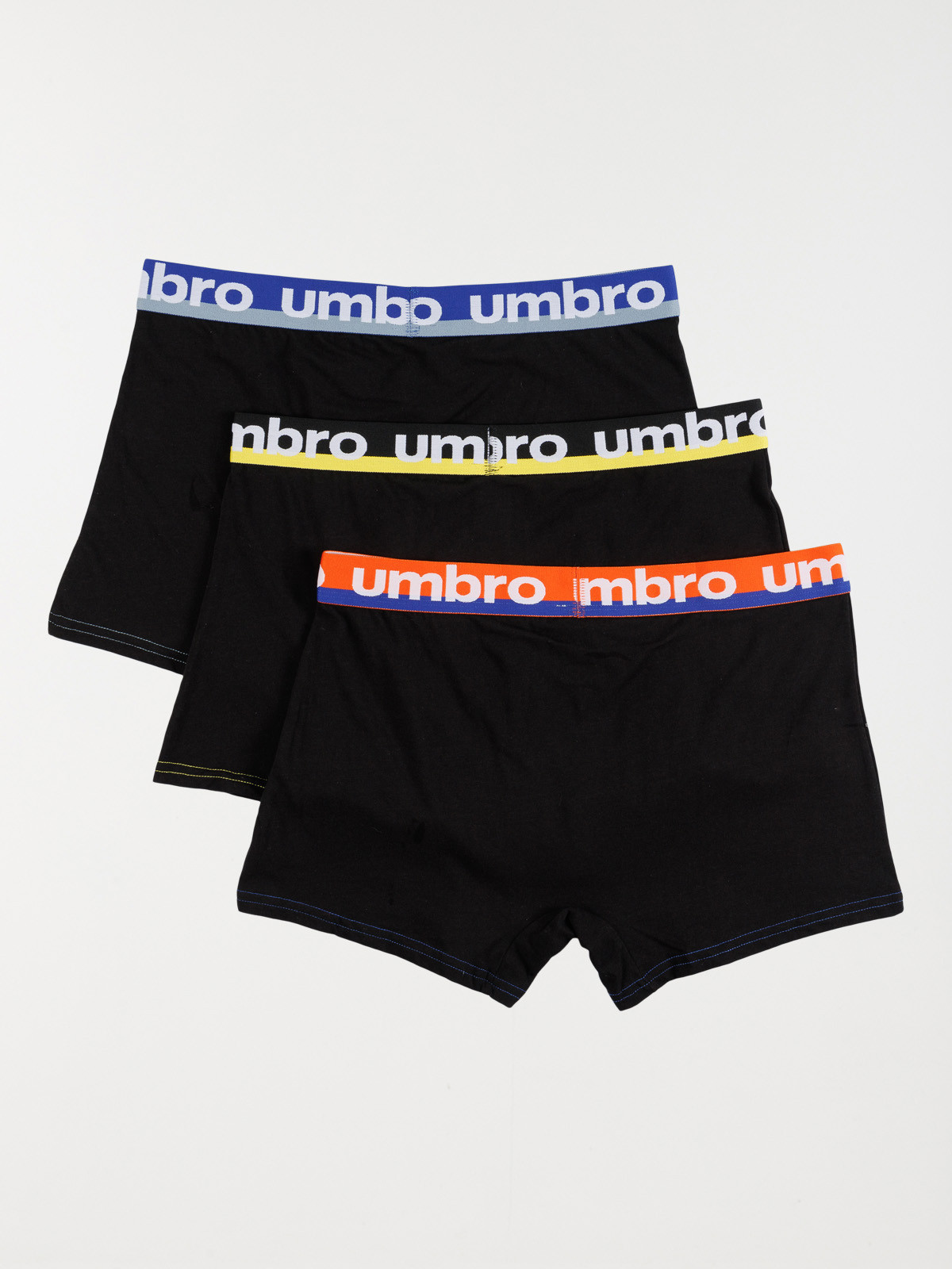 Lot de 3 boxers Umbro noir Lot de 3 boxers Umbro noir