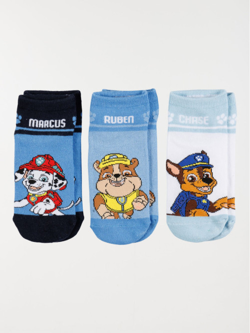 Lot 3 chaussettes Pat'...