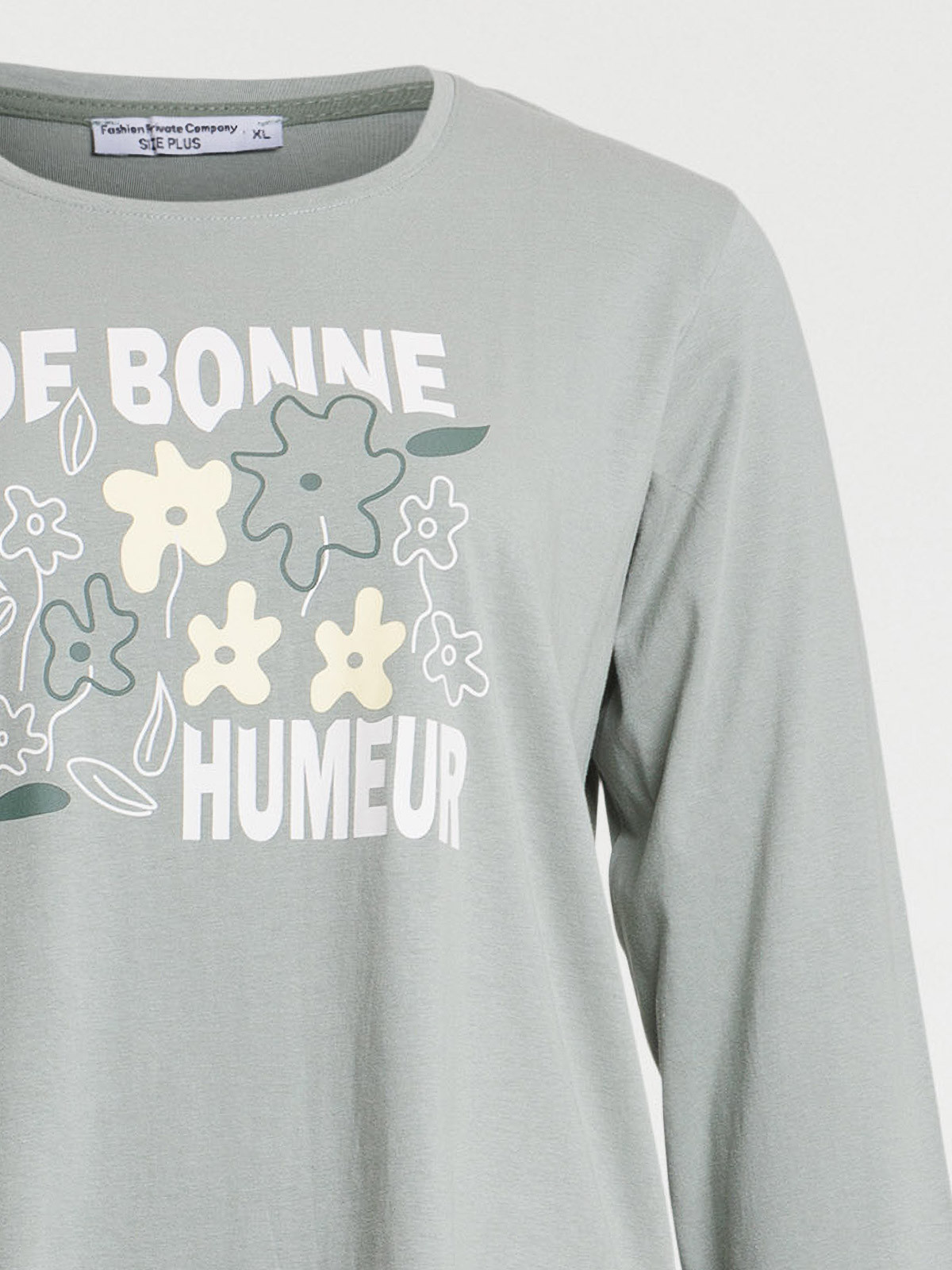 Pyjama bonne humeur grande taille femme