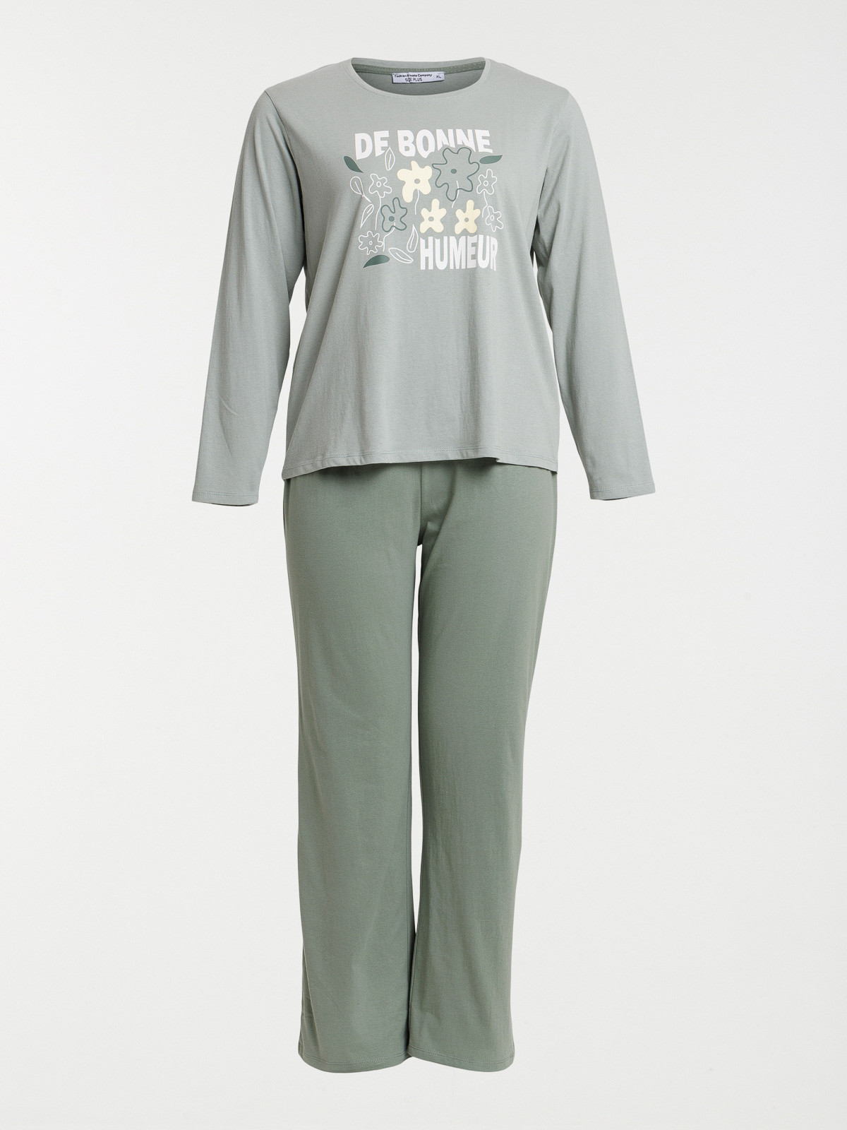Pyjama bonne humeur grande taille femme
