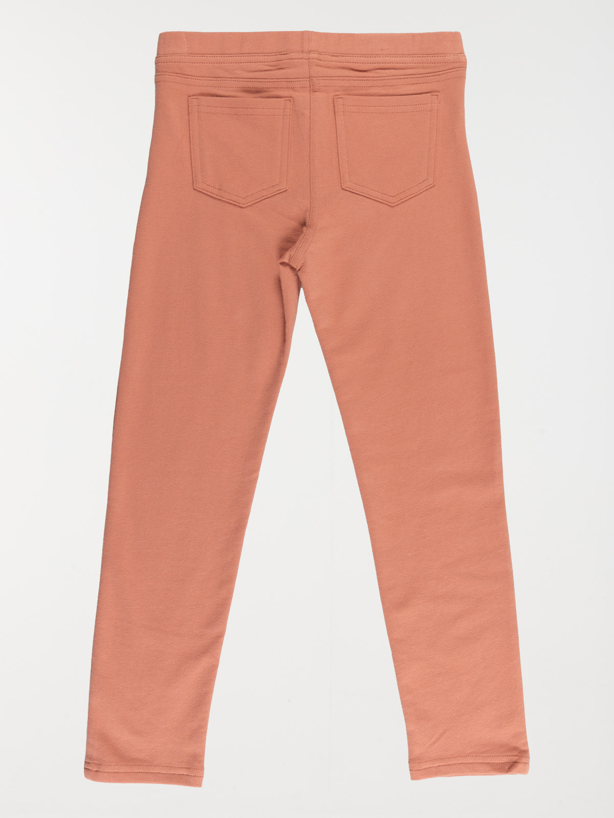 Jegging vieux rose fille (3-12A)