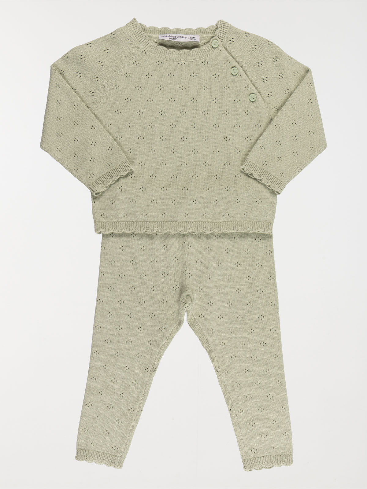 Ensemble fille pull et legging (3-24M) Ensemble fille pull et legging (3-24M)