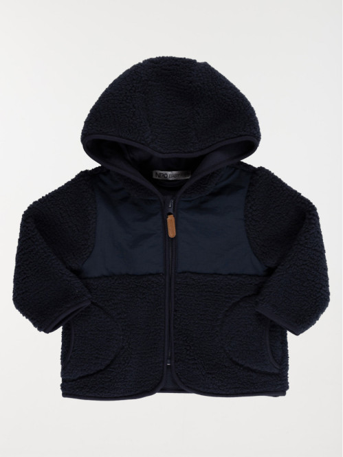 Manteau bi-matière garçon...