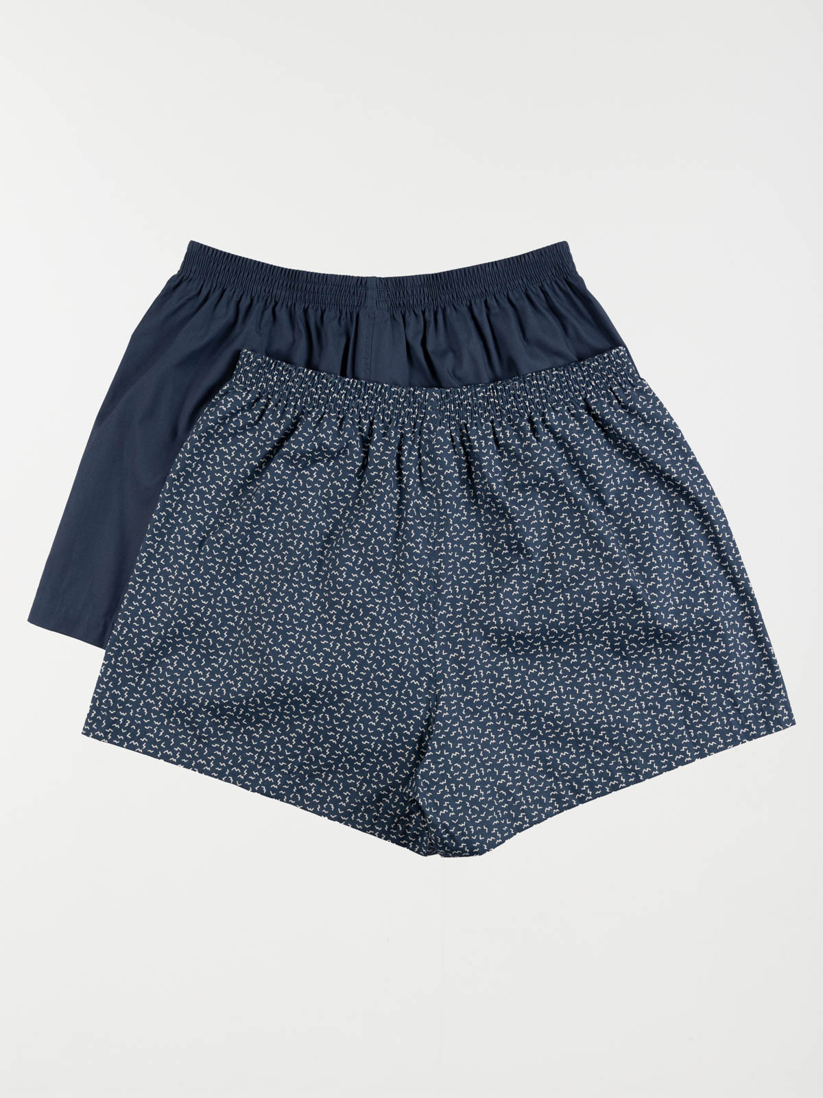 Lot de 2 caleçons coloris navy blue Lot de 2 caleçons coloris navy blue