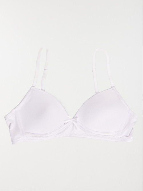 Soutien-gorge et slip blanc...