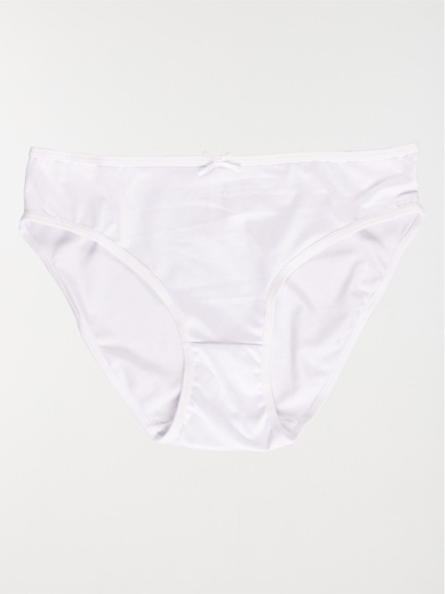 Soutien-gorge et slip blanc...