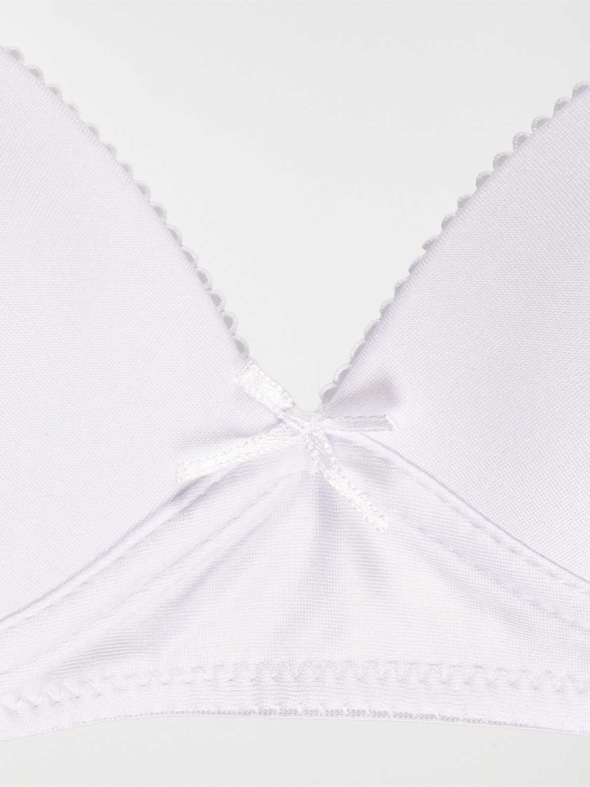 Soutien-gorge et slip fille blanc