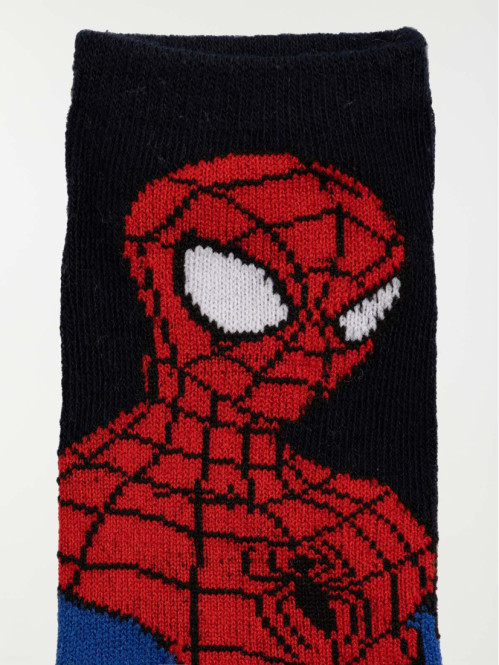 Lot de 3 chaussettes spiderman garçon