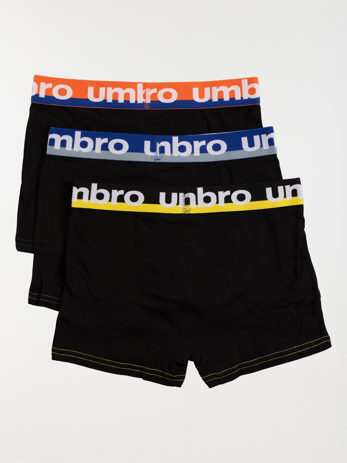 Lot de 3 boxers noir Umbro garçon