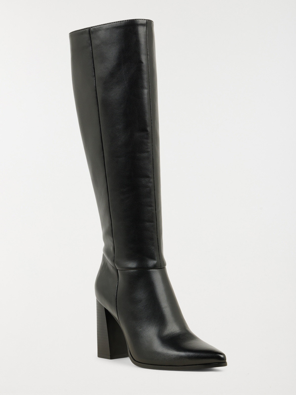 Bottes à talons noires femme (36-41)