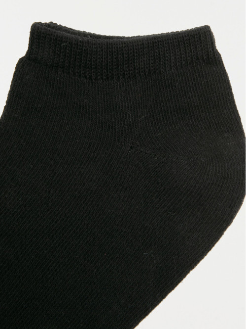 Lot 5 socquettes noires homme Lot 5 socquettes noires homme