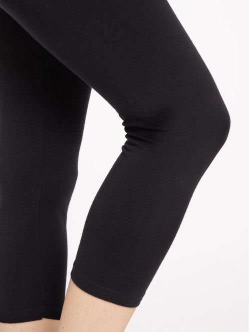 Legging 3/4 uni femme