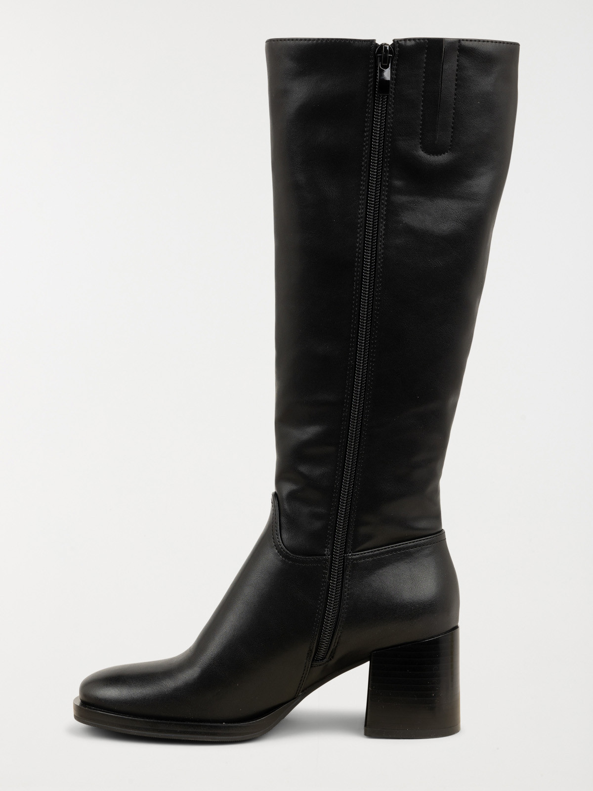 Bottes noires à talons femme (36-41)