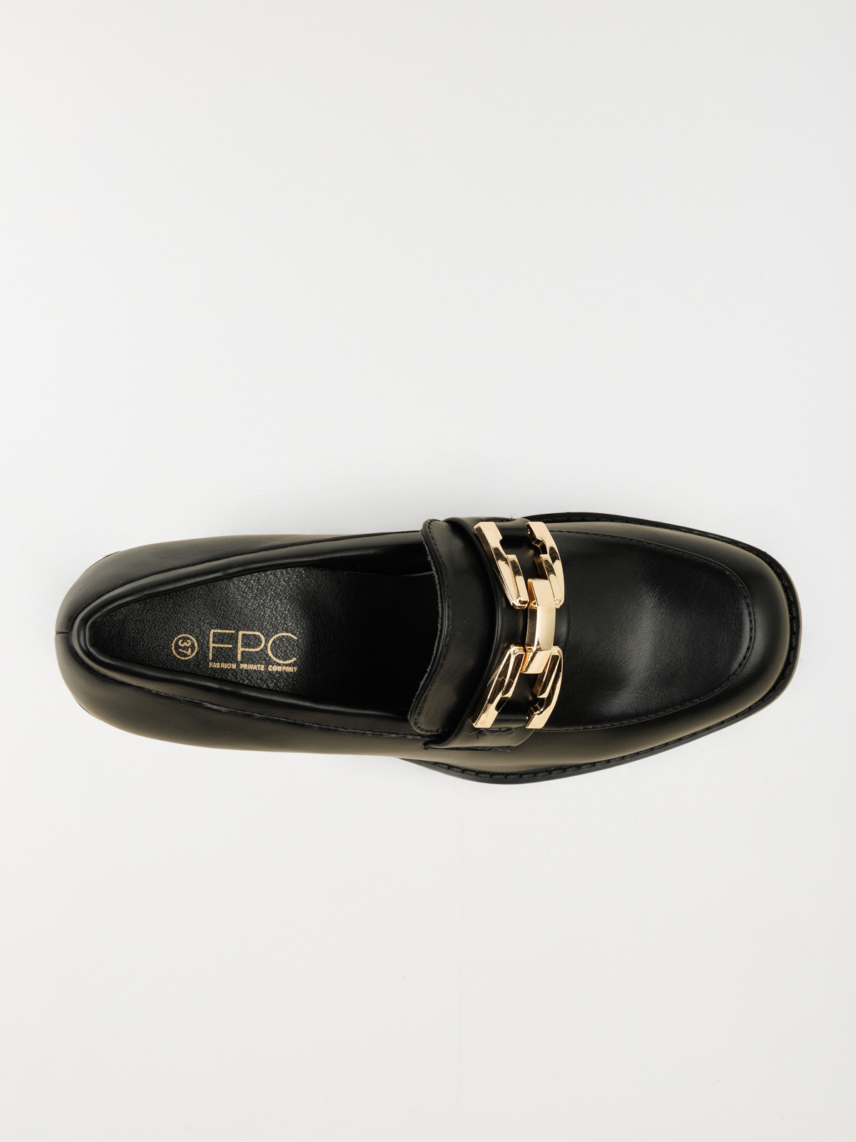 Mocassins à talons noires femme (36-41) Mocassins à talons noires femme (36-41)