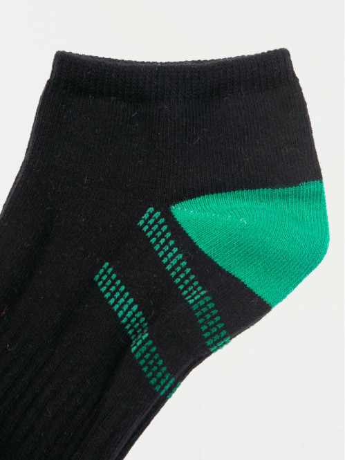 Lot chaussettes noires sport garçon Lot chaussettes noires sport garçon