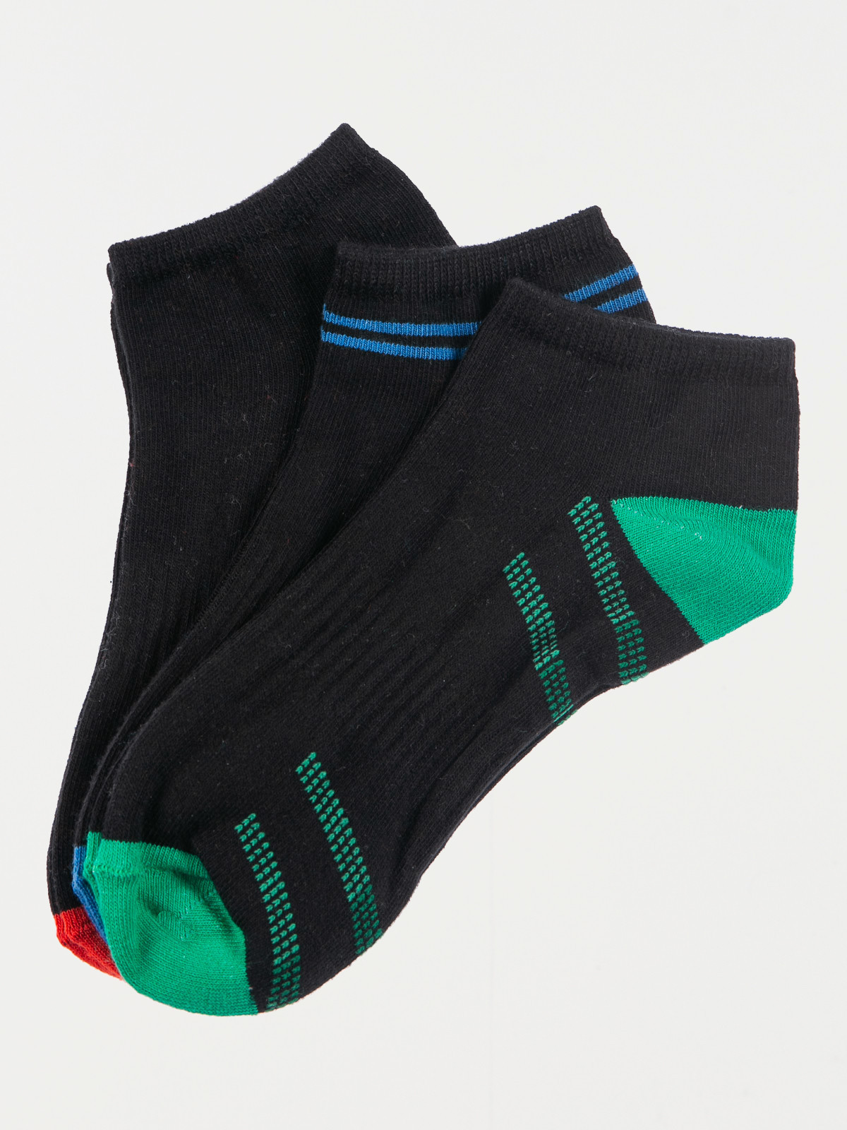 Lot chaussettes noires sport garçon