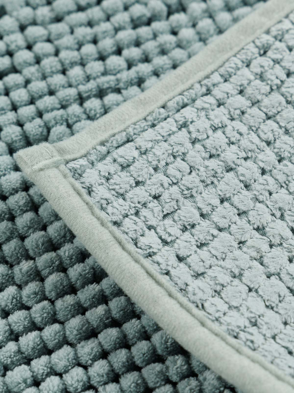 Tapis de bain chenille sauge