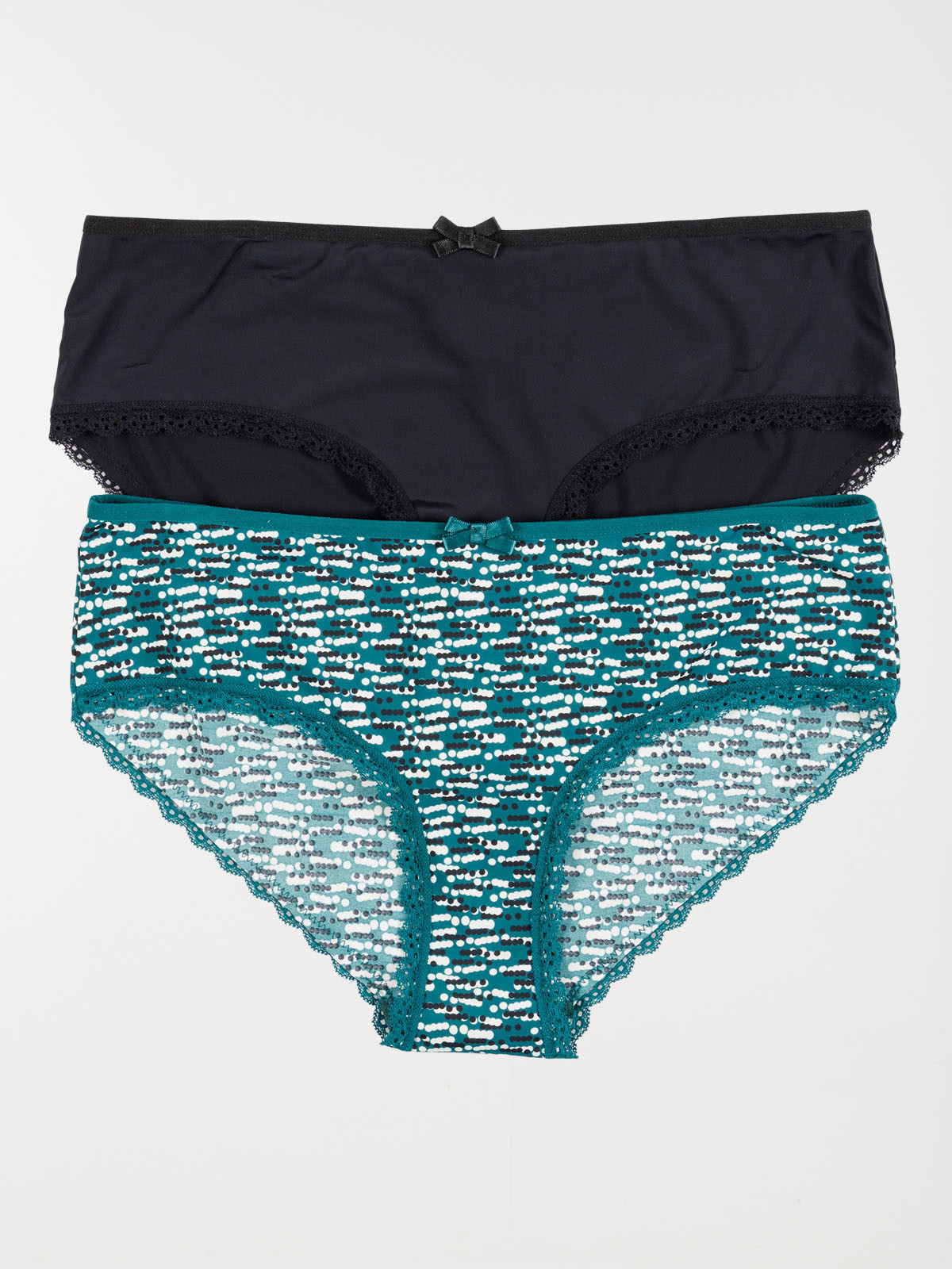 Lot de 2 shorties femme