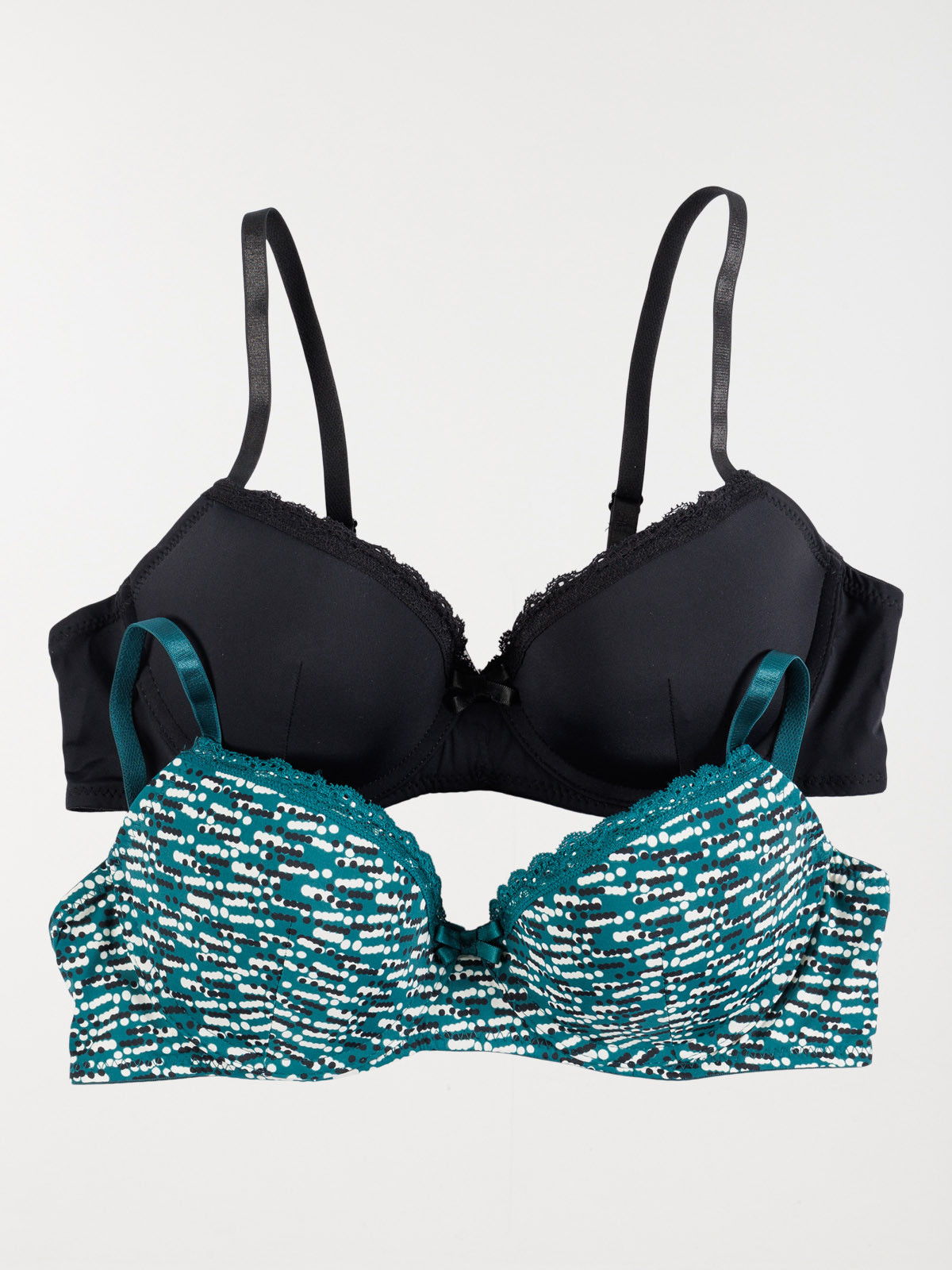 Lot de 2 soutien-gorges femme