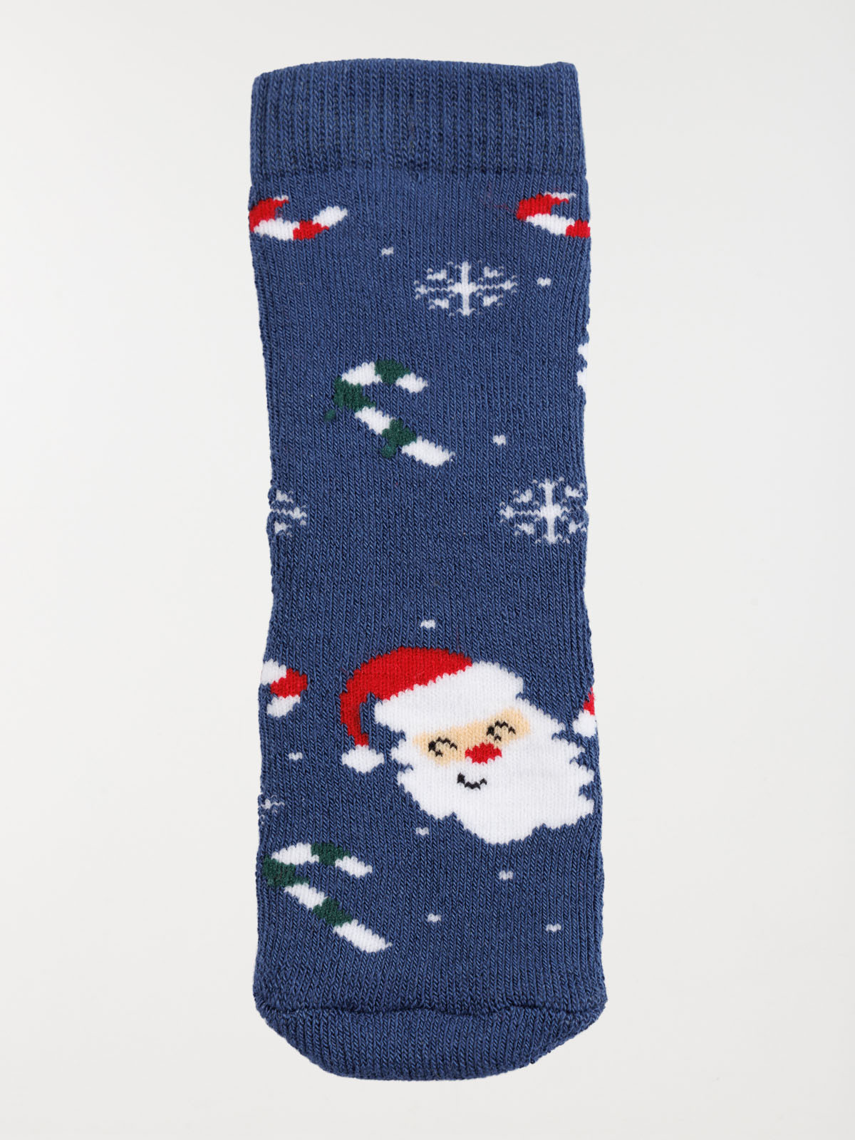 Chaussettes père-noël bébé navy