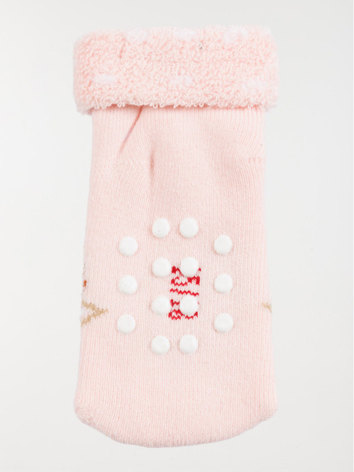 Chaussettes renne de noël...