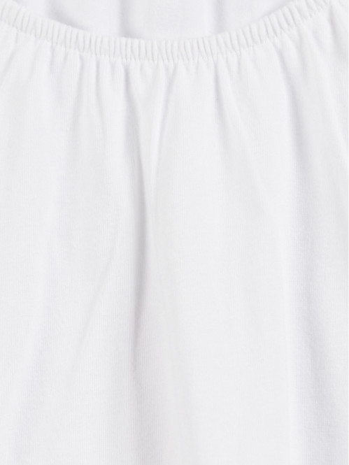 Tee-shirt blanc fille (XXS-M)