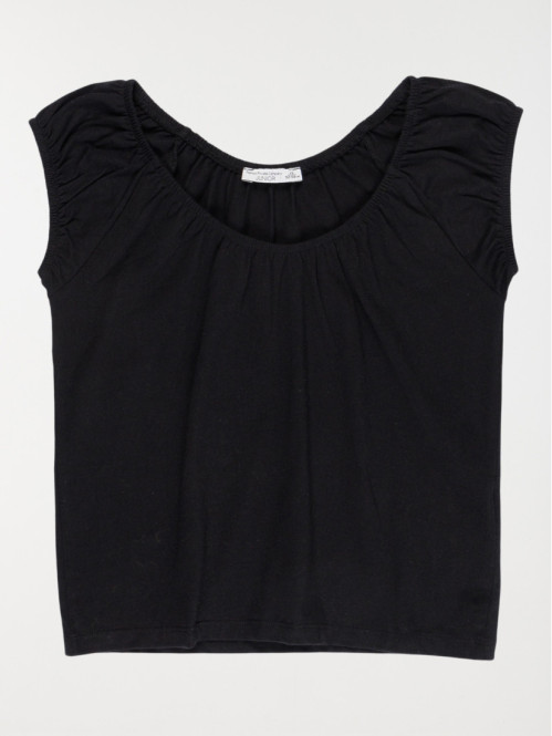 Tee shirt fille noir outlet