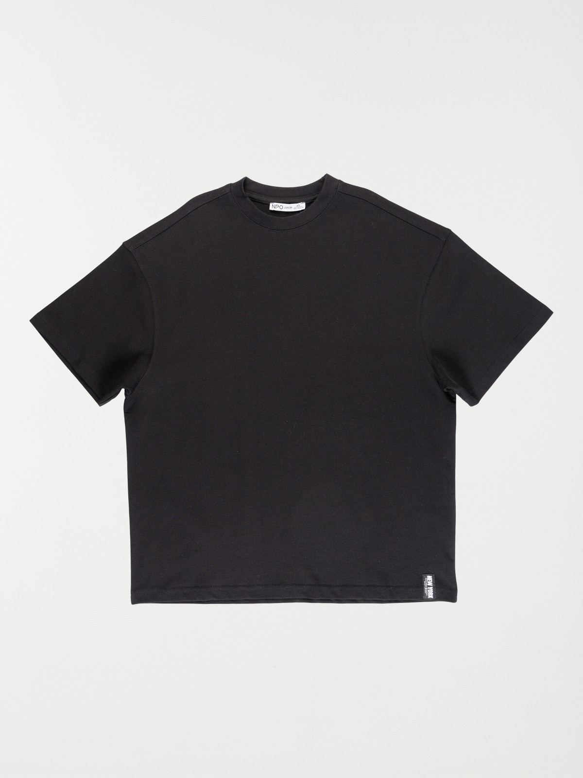 Tee-shirt noir New-York garçon (XXS-M)