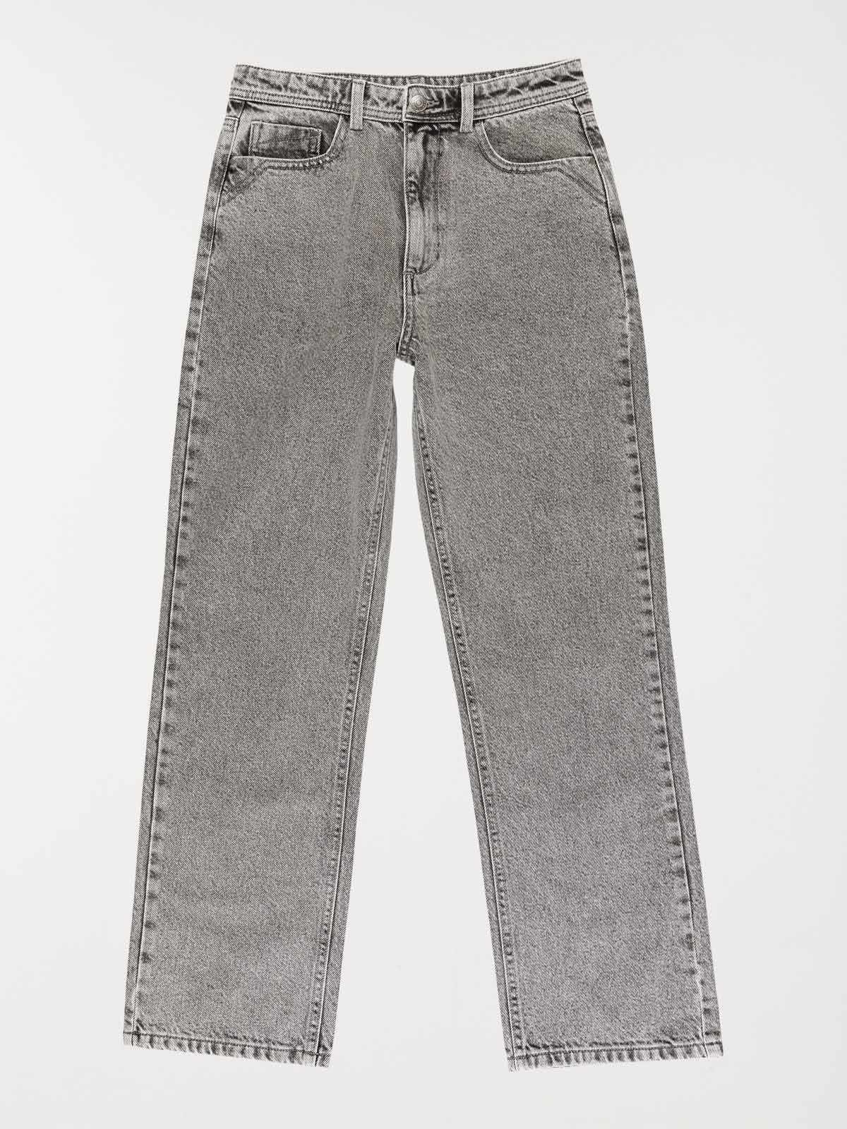 Jean straight gris neige fille (XXS-M)