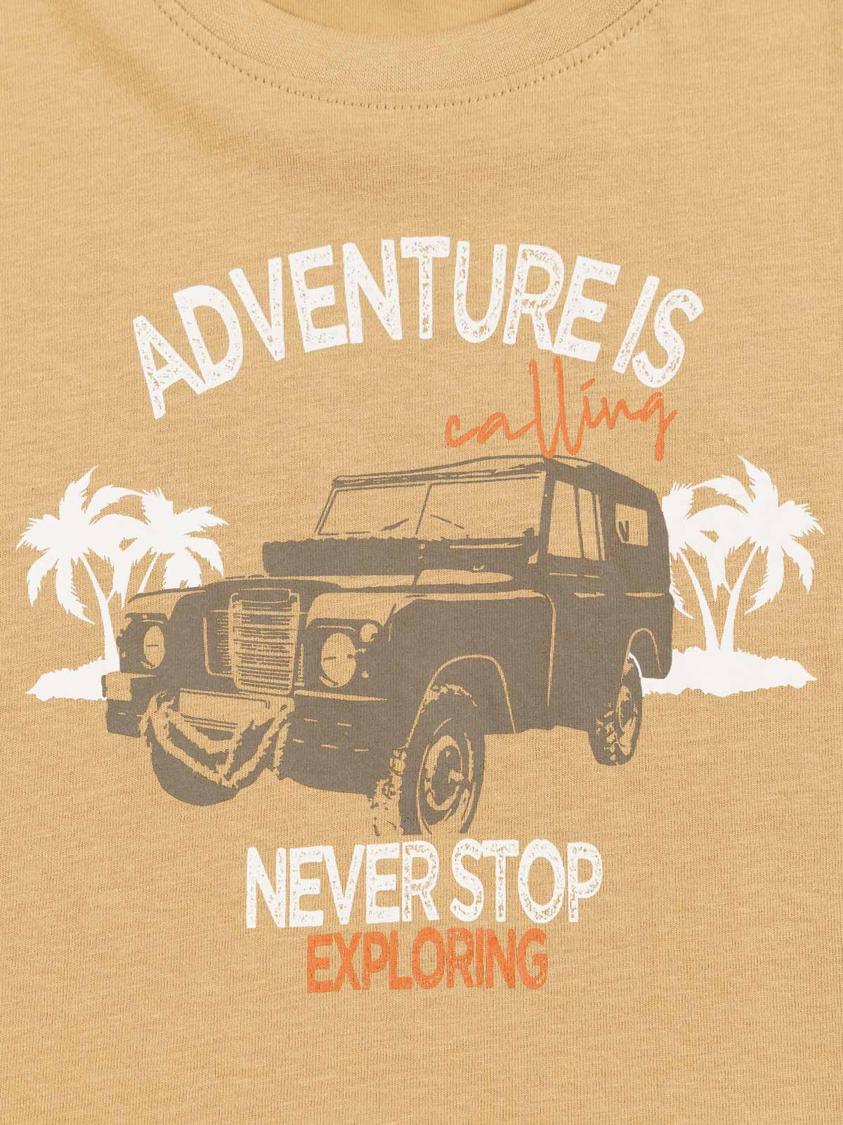 Tee-shirt aventure garçon (3-12A) Tee-shirt aventure garçon (3-12A)