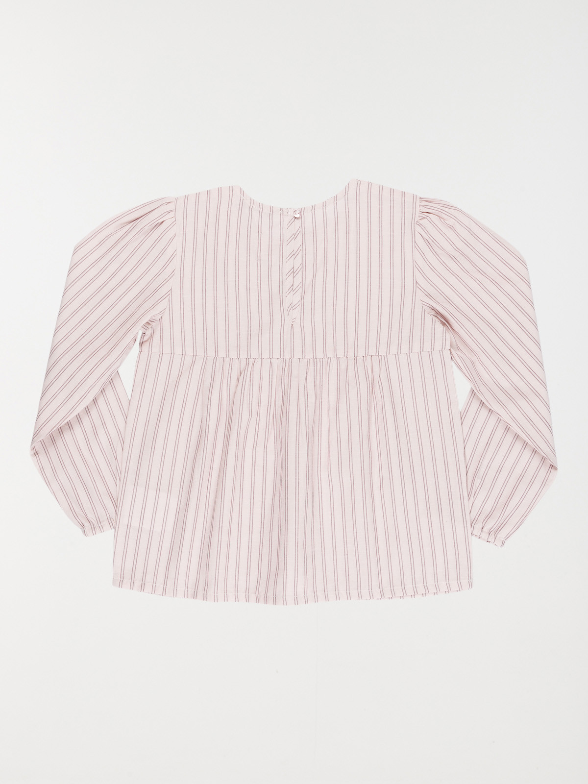 Blouse rayée et noeuds fille (3-12A) Blouse rayée et noeuds fille (3-12A)