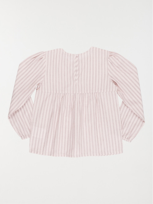 Blouse rayée et noeuds...