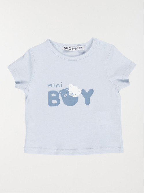 T-shirt mini boy garçon...