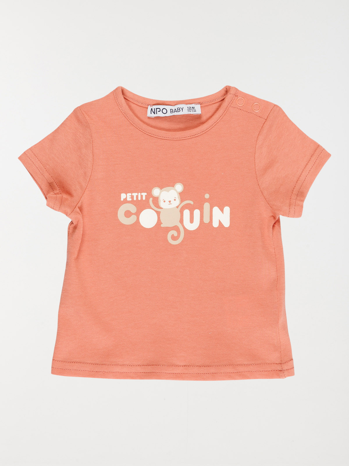 T-shirt petit coquin garçon (3-36M)