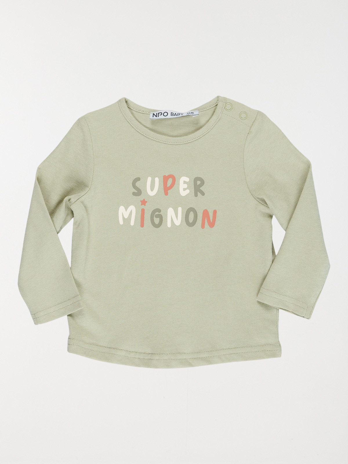 T-shirt super mignon garçon (3-36M)
