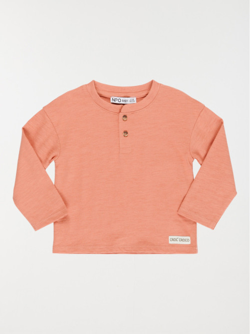 T-shirt boutonné garçon...