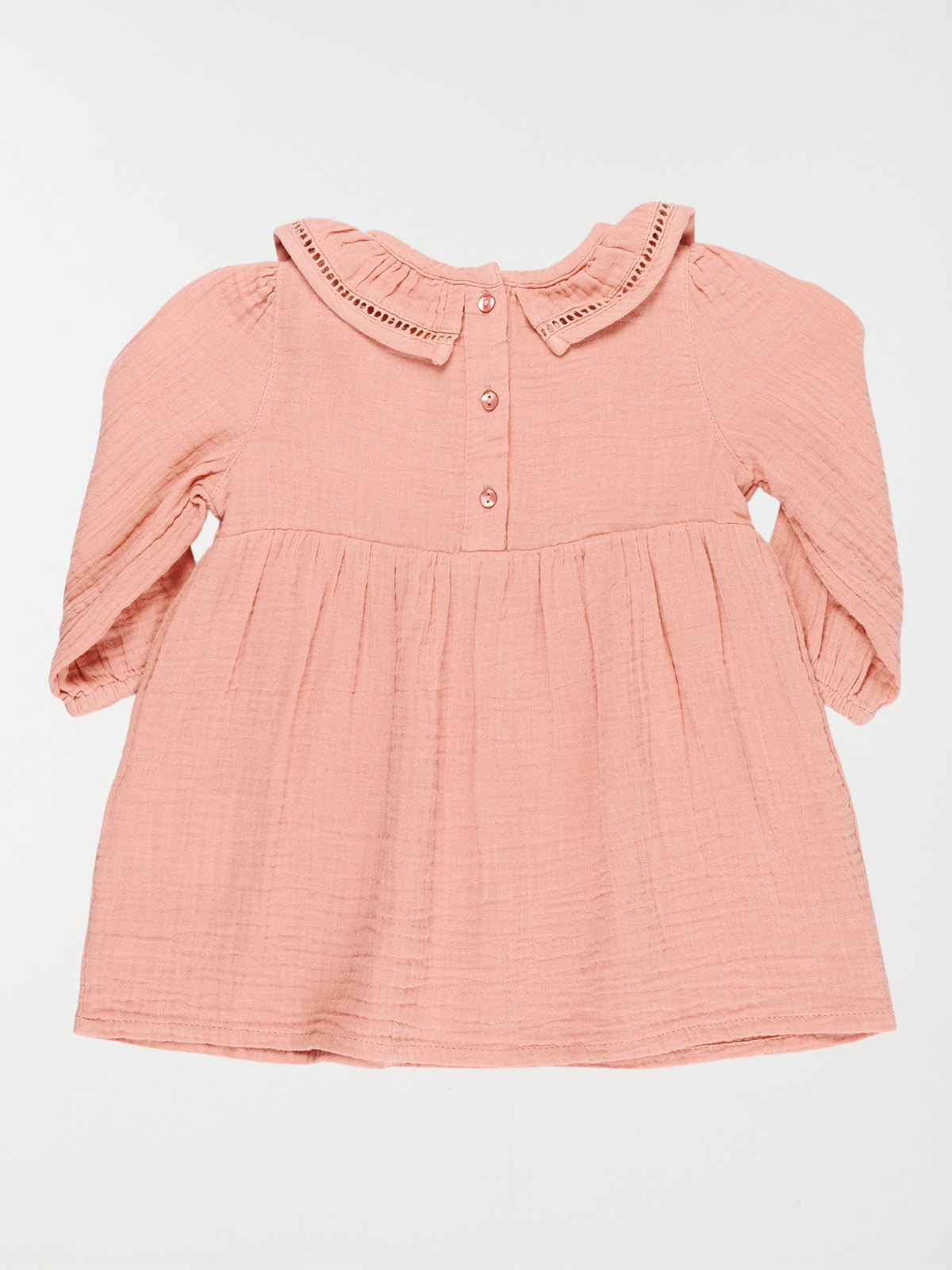 Robe vieux rose fille (3-36M)