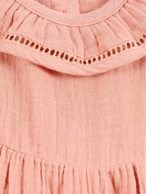 Robe vieux rose fille (3-36M)
