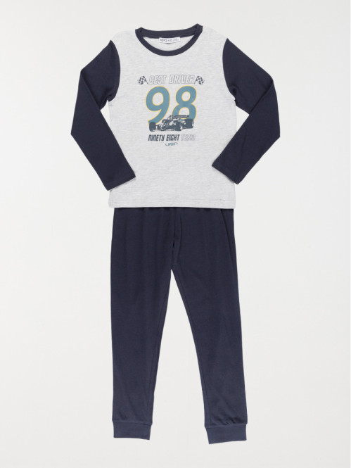 Pyjama voiture de course garçon (3-12A)