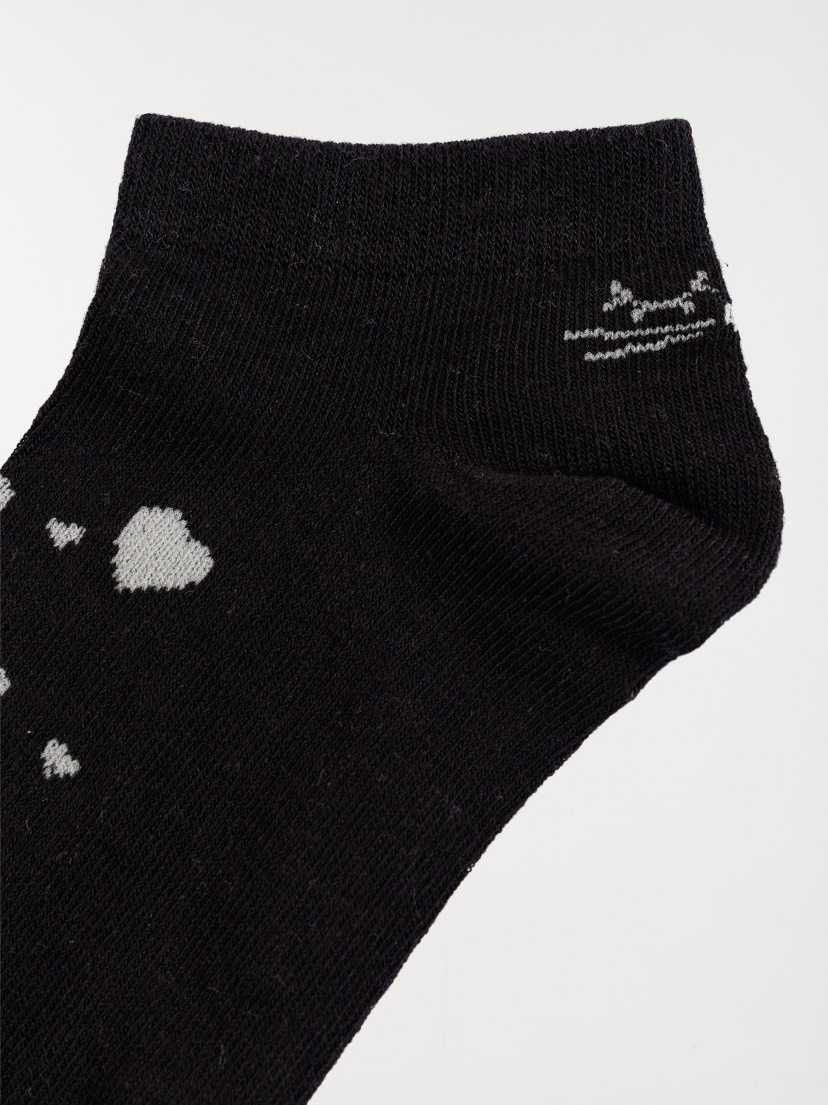 Lot de 3 paires chaussettes chat femme