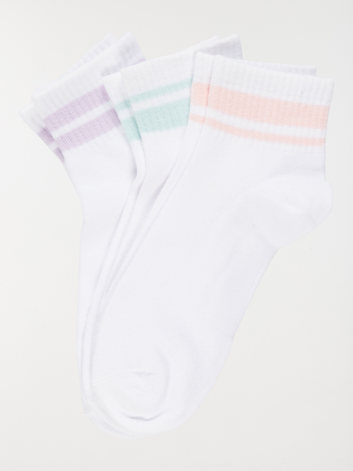 Lot de 3 paires chaussettes femme