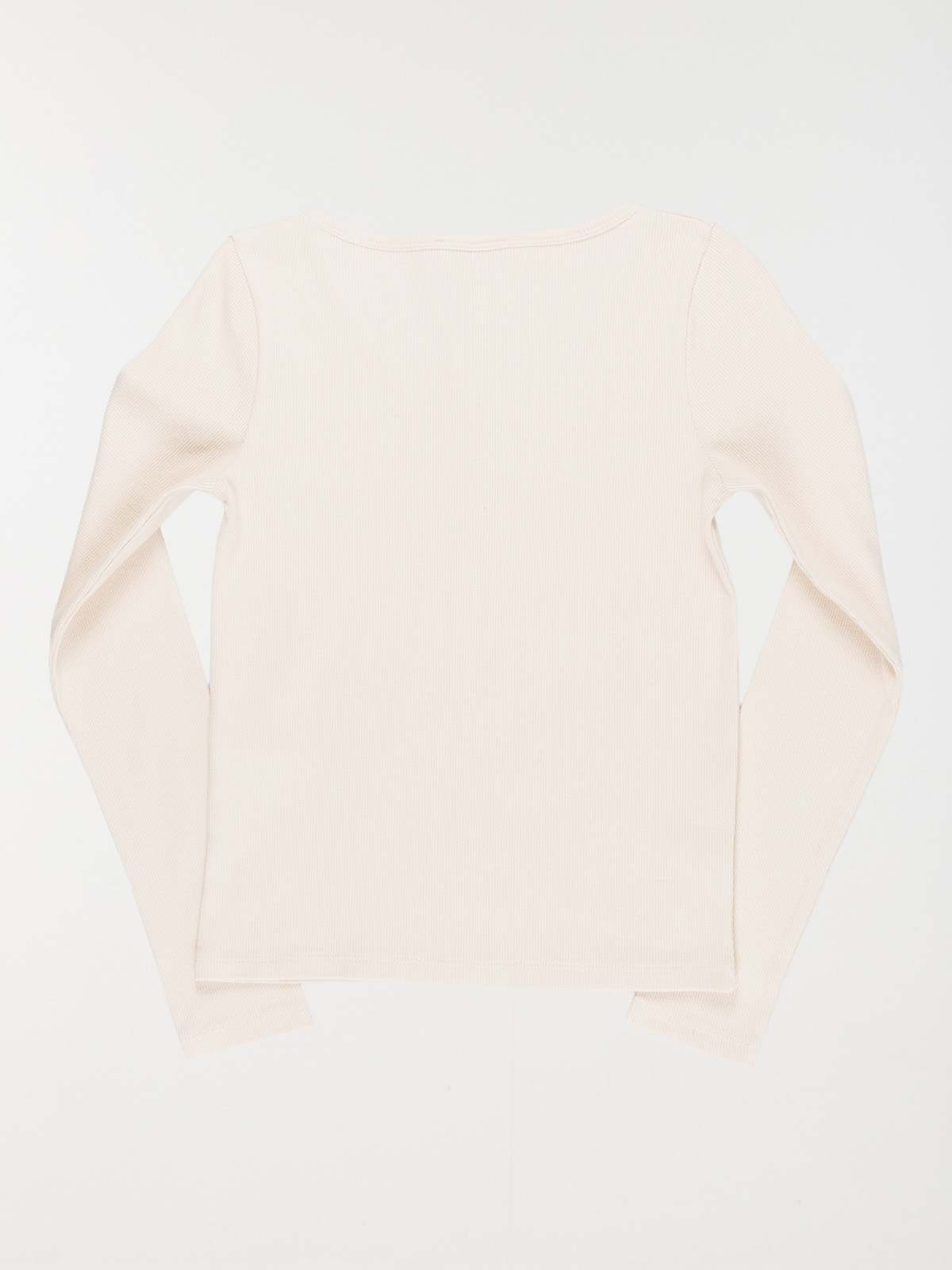 T-shirt col rond boutonné fille (XXS-M) T-shirt col rond boutonné fille (XXS-M)