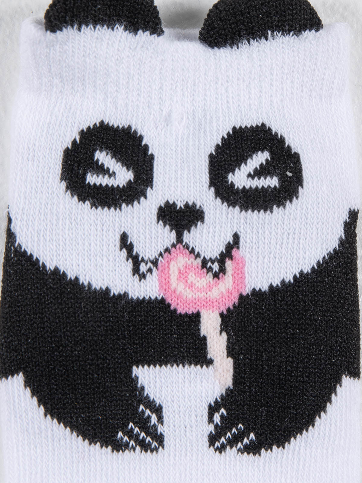 Lot 3 paires chaussettes panda fille Lot 3 paires chaussettes panda fille