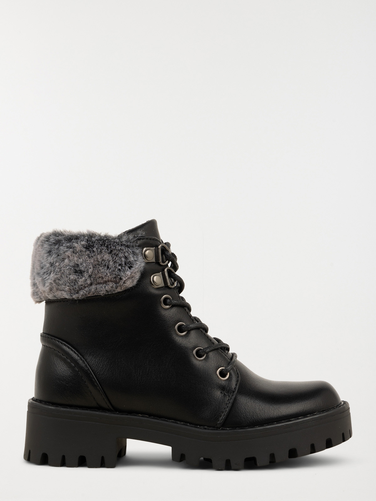Bottines noires fille (31-36)
