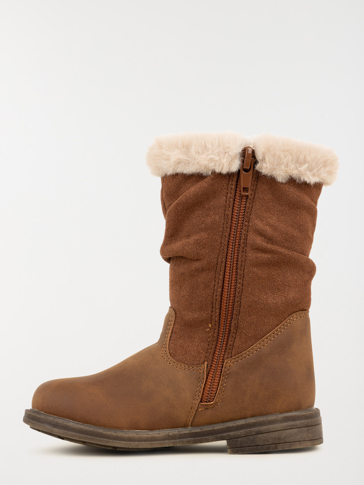 Bottes marrrons papillon fille (25-30)