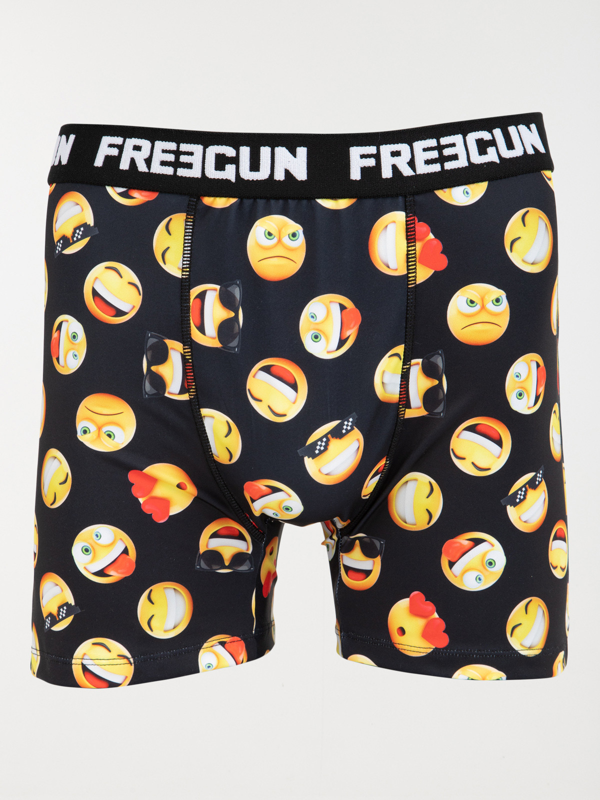 Boxer FREEGUN imprimé smiley homme