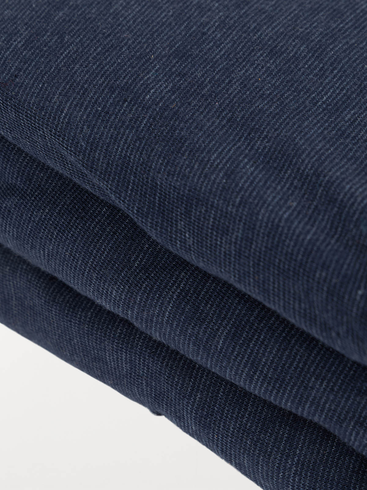 Drap housse jersey 140x190 cm bleu chiné Drap housse jersey 140x190 cm bleu chiné