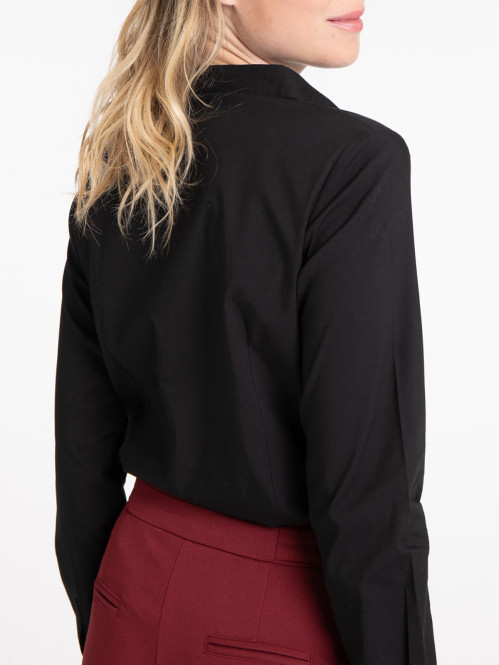 Chemise noire femme