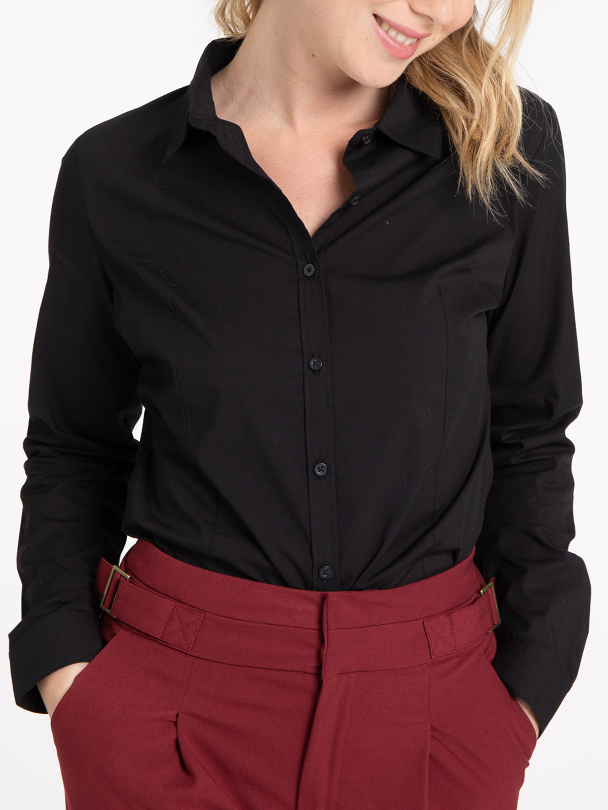 Chemise noire femme Chemise noire femme